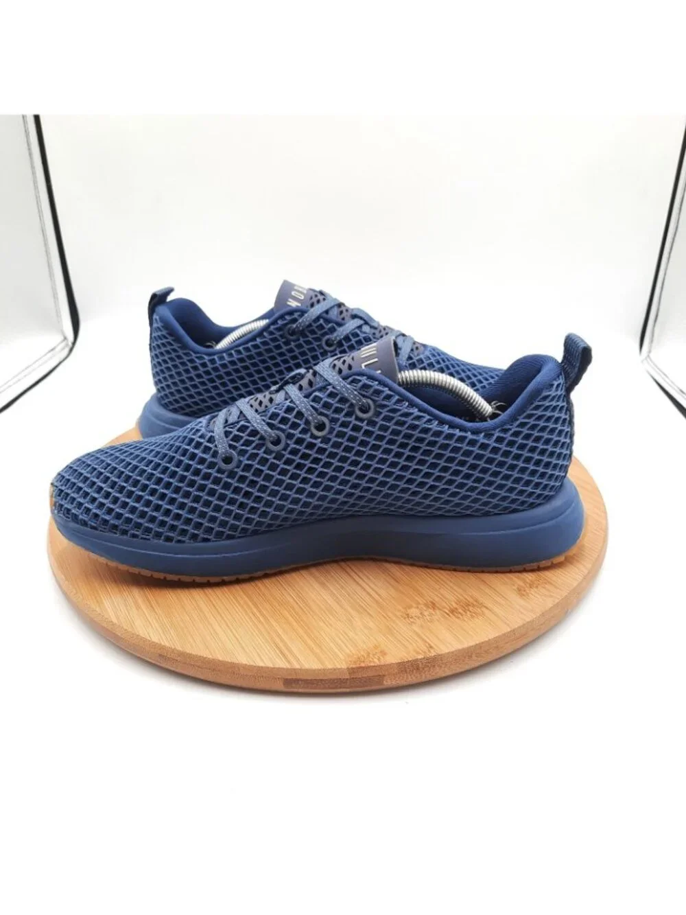 Nobull All Day Mesh Runner Womens 9 Shoes Navy Gum Running Training Gym Sneakers